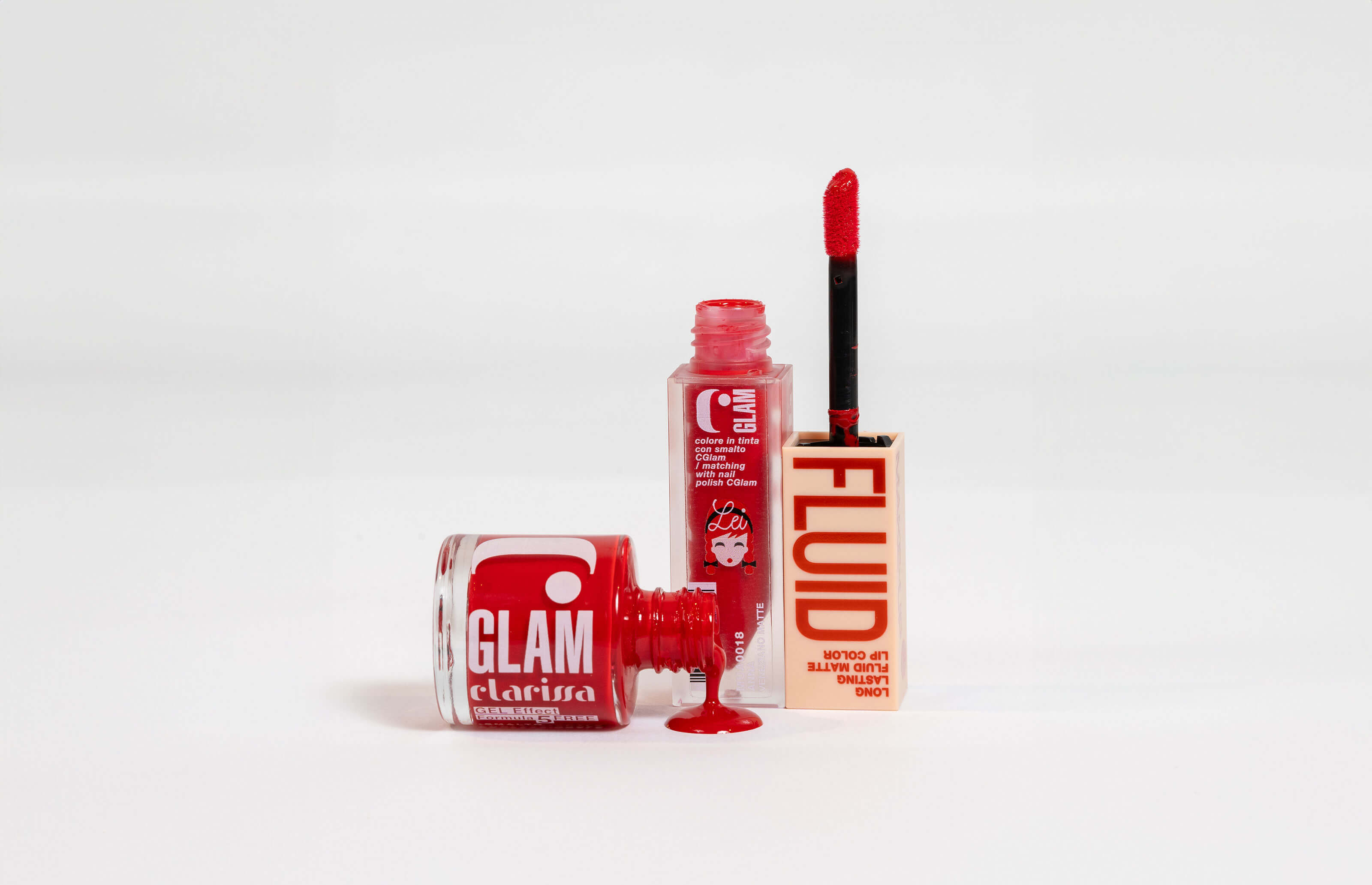 Set Be Fluid lip color Anna + Smalto Cglam