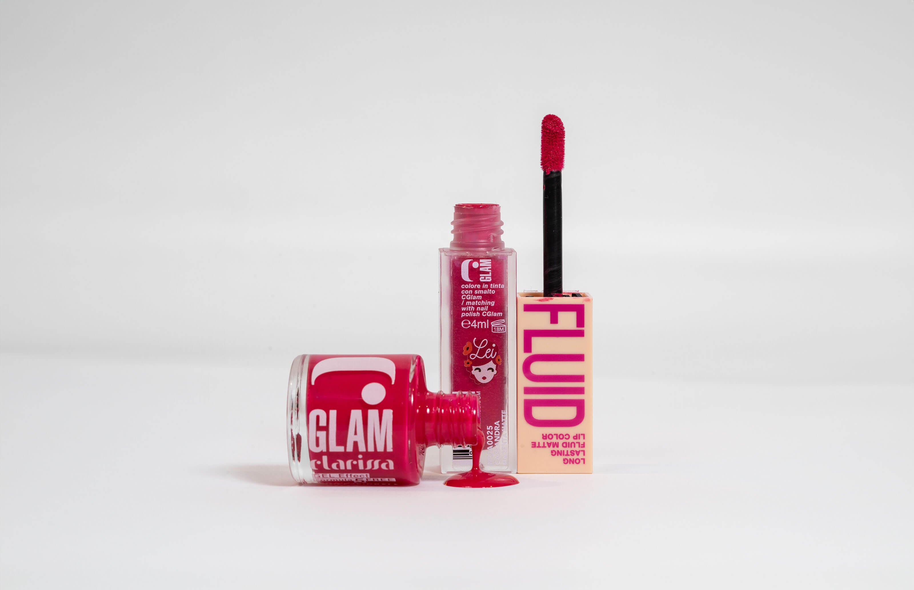 Set Be Fluid lip color Cassandra + Smalto Cglam