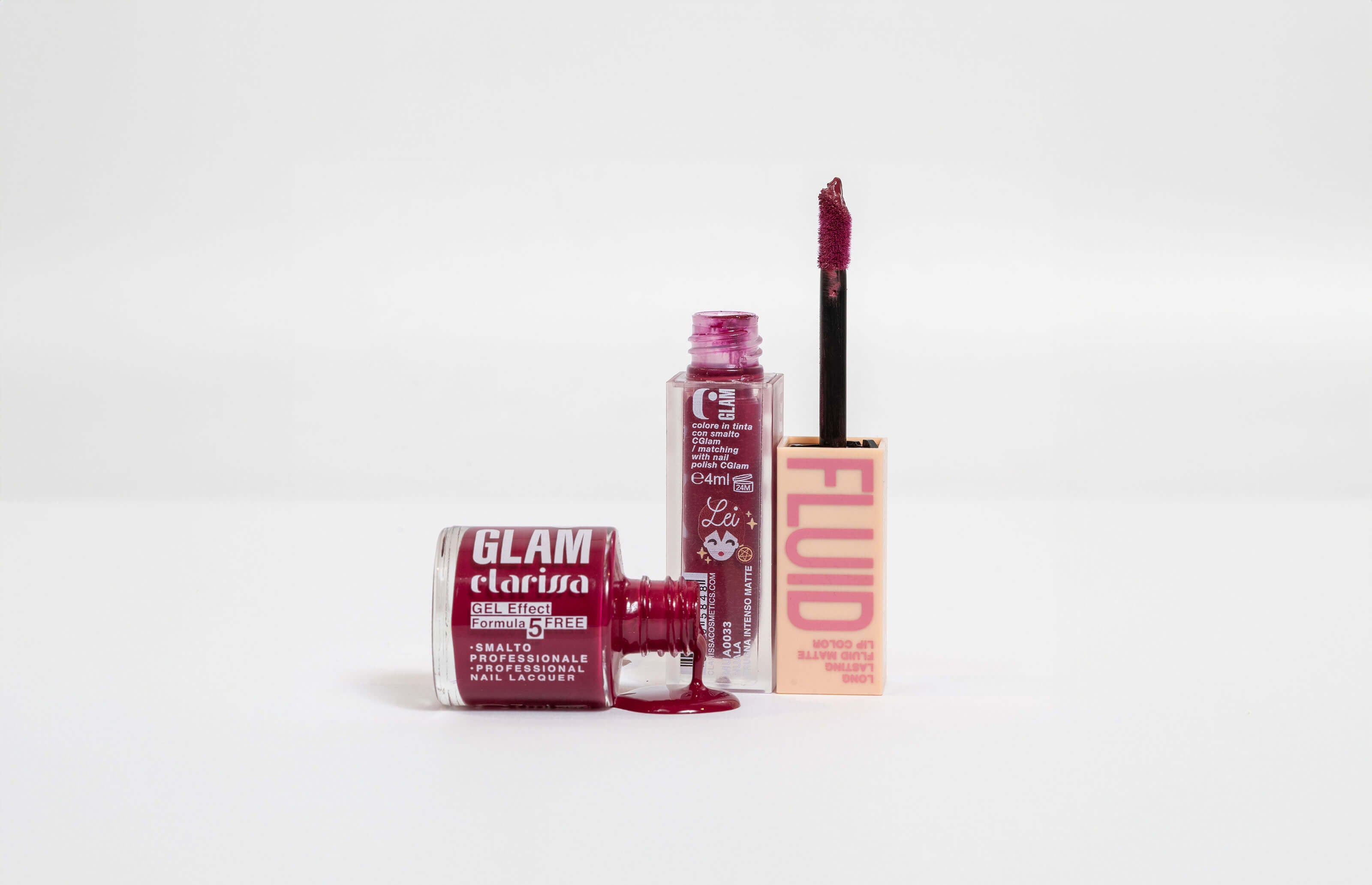 Set Be Fluid lip color Nuala + Smalto Cglam