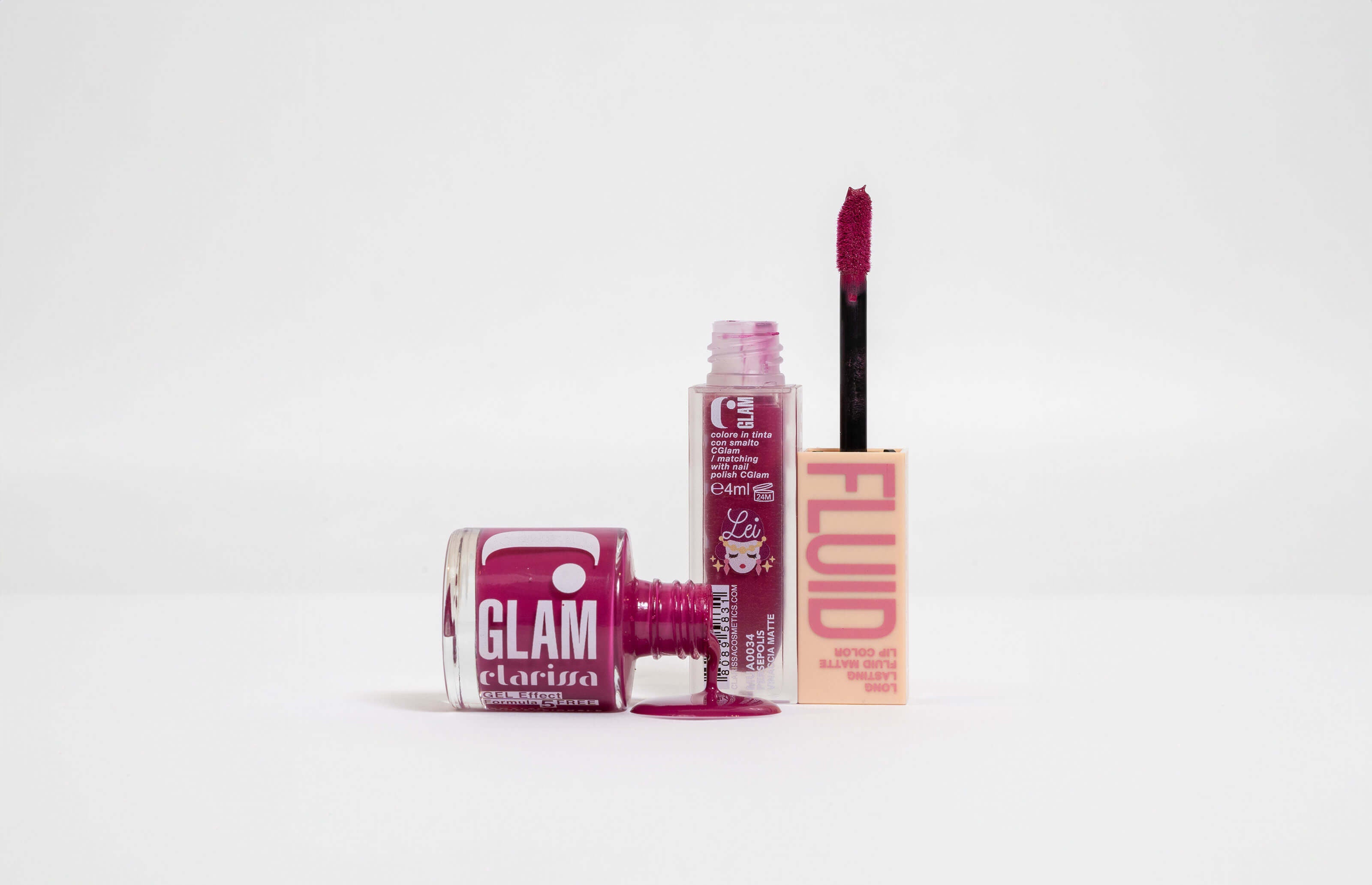 Set Be Fluid lip color Persepolis + Smalto Cglam